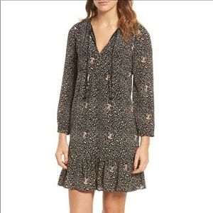 Madwell Silk fiesta paisley dress